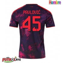 Camiseta Bayern Munich Aleksandar Pavlovic #45 Tercera Equipación 2026-27 manga corta
